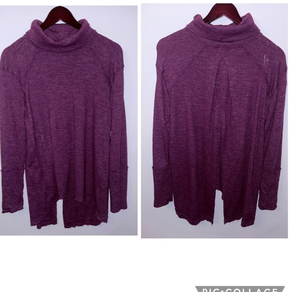 Free People We The Free Turtleneck Long-Sleeve Knit Sweater